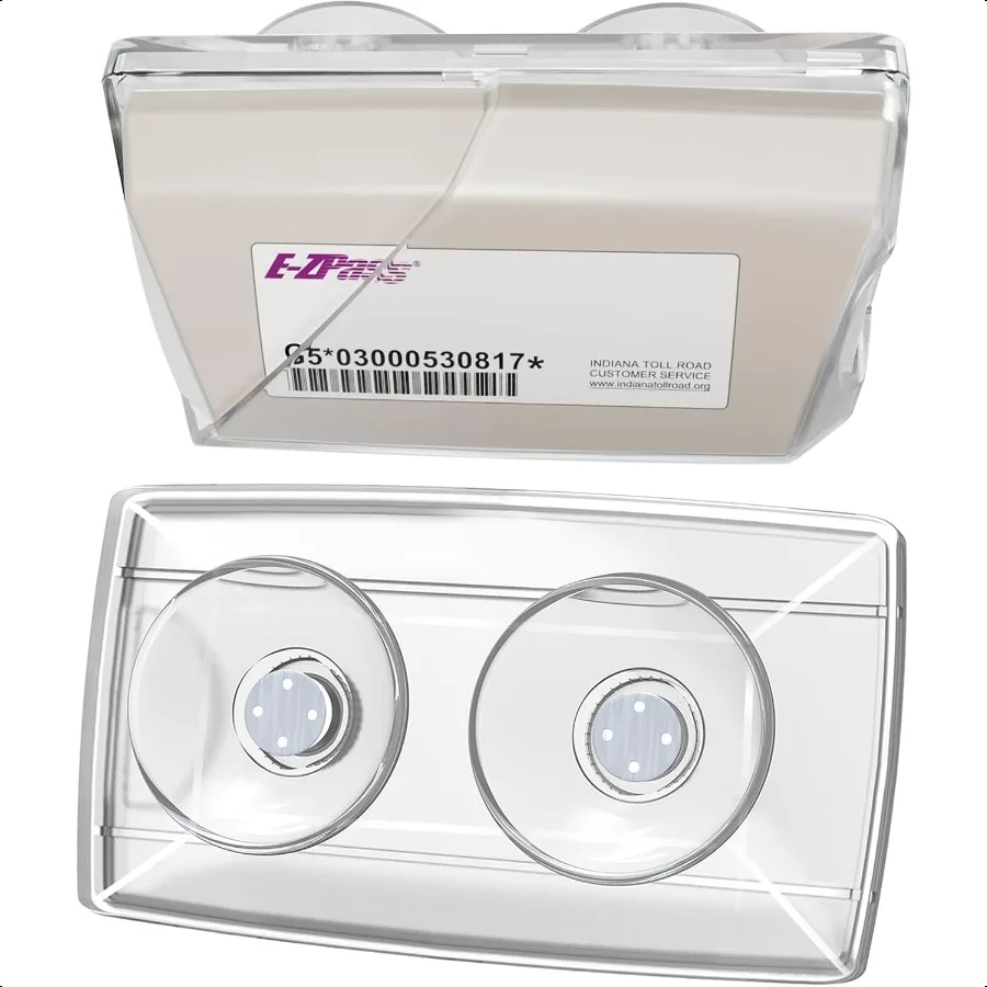 Держатель EZ Pass для лобового стекла. Ezpass с прочными присосками. Держатель транспондера Toll Pass для iPass. Прозрачный 1 упаковка
Держатель EZ Pass для лобового стекла. Ezpass с прочными присосками. Держатель транспондера Toll Pass для iPass. Прозрачный 1 упаковка