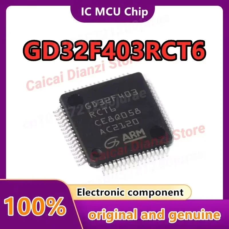 5 шт./лот GD32F403RCT6, упаковка LQFP-64, новый, оригинальный, подлинный
5 шт./лот GD32F403RCT6, упаковка LQFP-64, новый, оригинальный, подлинный