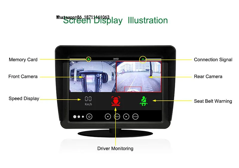 Forklift Blind Spot Collision Avoidance Warning Alarm Pedestrian Proximity Detection Alerts Driving PWAS System
Forklift Blind Spot Collision Avoidance Warning Alarm Pedestrian Proximity Detection Alerts Driving PWAS System