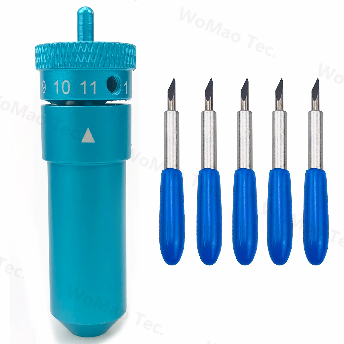 60 Degree 5pcs Deep Point Blades and 1pc Blade Holder for Graphtec Silhouette Cameo 3 2 1 Portrait 1 2 Smooth
60 Degree 5pcs Deep Point Blades and 1pc Blade Holder for Graphtec Silhouette Cameo 3 2 1 Portrait 1 2 Smooth