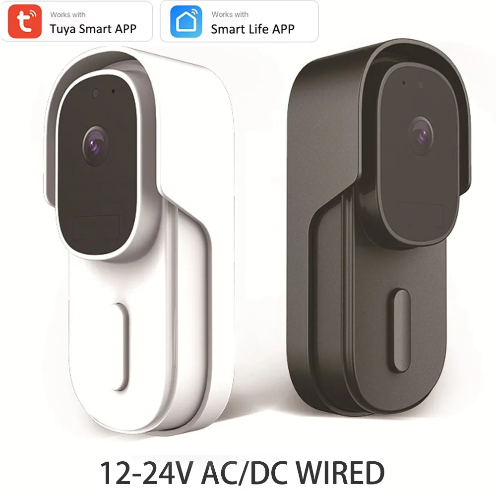 Wireless Door Bell DC AC Battery Powered Tuya Video Doorbell WiFi 1080P 2MP Waterproof with Alexa Door Bell Camera Smart Home
Wireless Door Bell DC AC Battery Powered Tuya Video Doorbell WiFi 1080P 2MP Waterproof with Alexa Door Bell Camera Smart Home