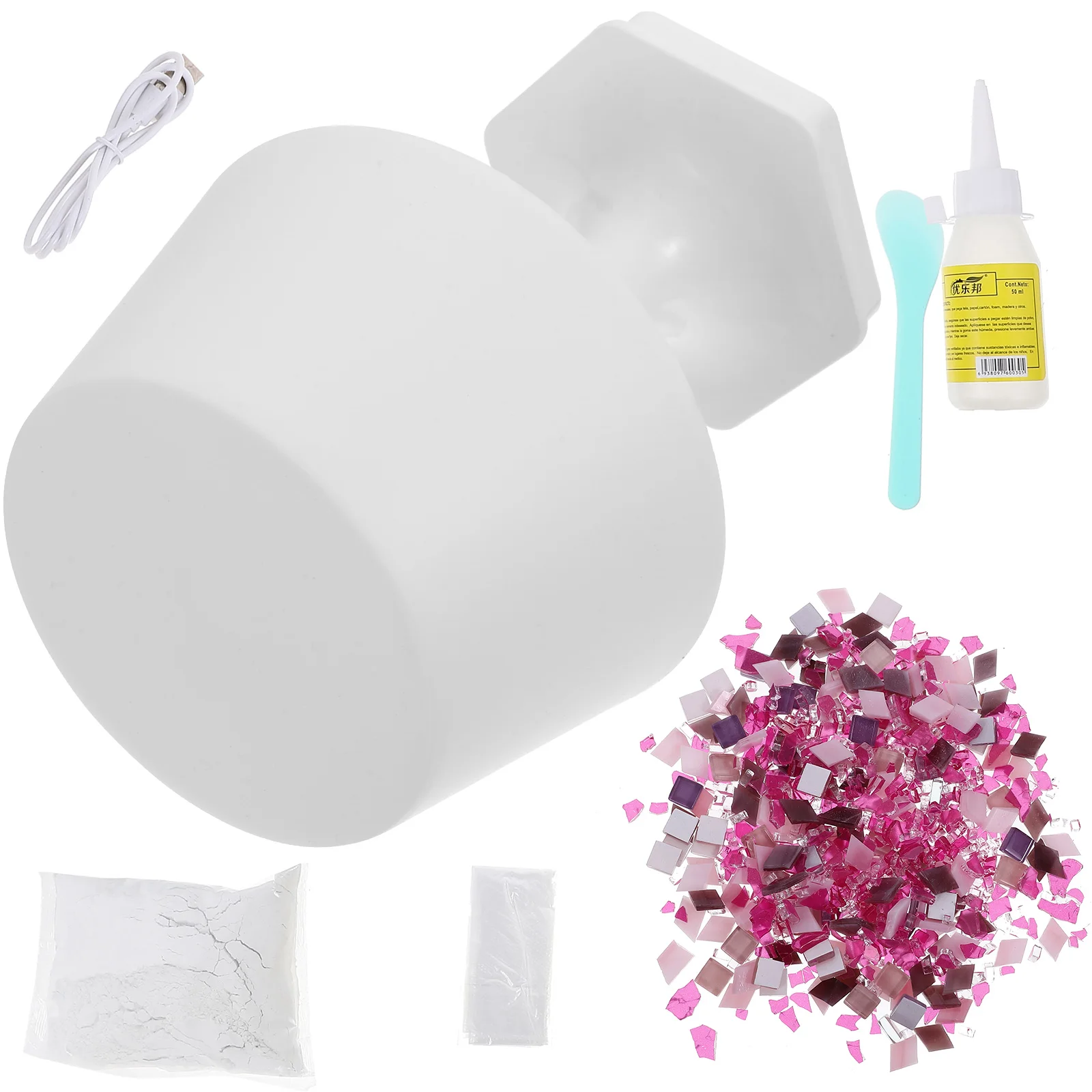 1 set 1 Set Handmade Table Lamp Kit Diy Decorative Mosaic Child Supplies Accessories Materials Table Light Kits For s
1 set 1 Set Handmade Table Lamp Kit Diy Decorative Mosaic Child Supplies Accessories Materials Table Light Kits For s