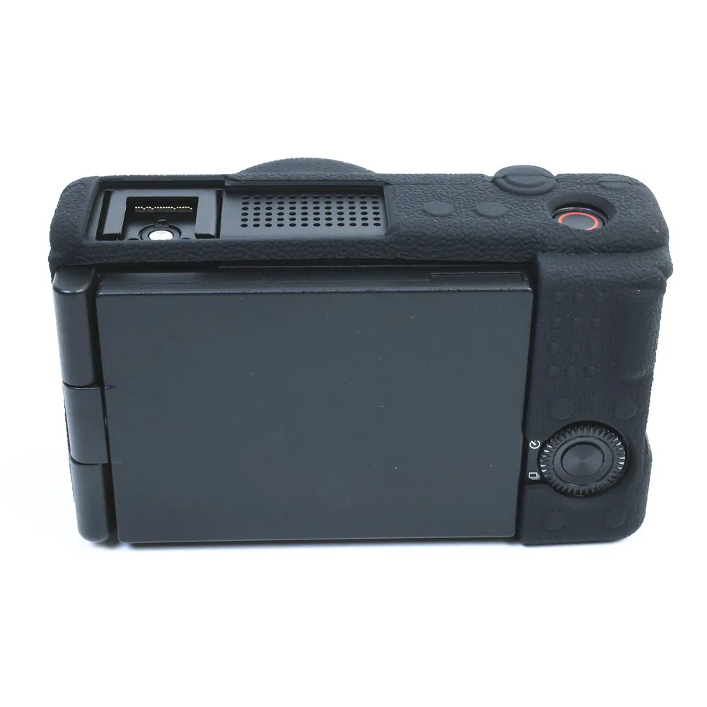 For Sony ZV-1 II ZV1M2 Soft Silicone Anti-Drop Digital Camera Body Protective Cover Portable Storage Bag,+ 2pcs Hot Shoe Cover
For Sony ZV-1 II ZV1M2 Soft Silicone Anti-Drop Digital Camera Body Protective Cover Portable Storage Bag,+ 2pcs Hot Shoe Cover