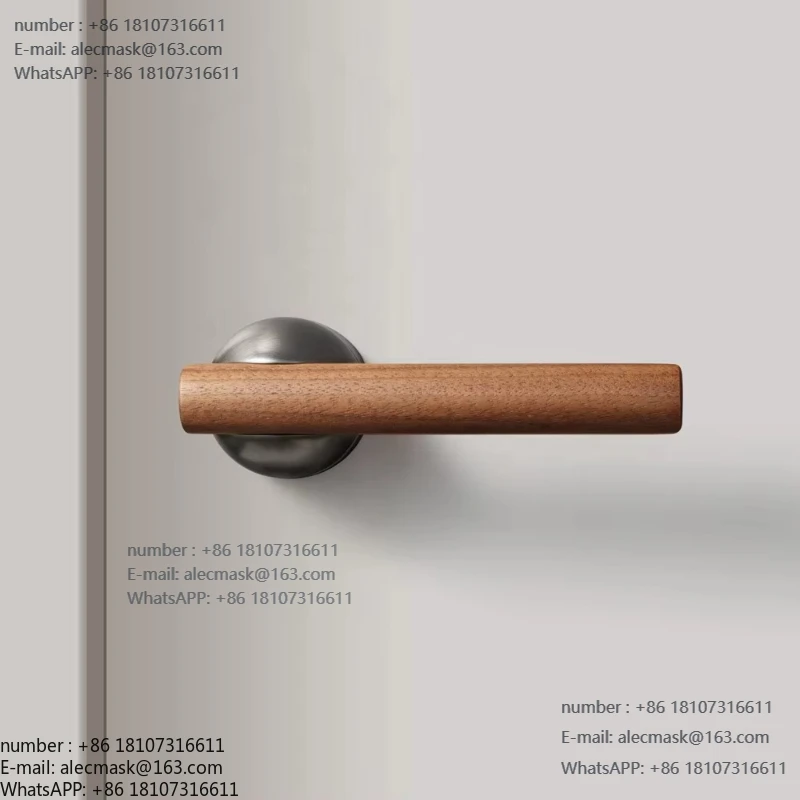 North American Black Walnut Vintage Door Handle Indoor Magnetic Door Knob Lock Set
North American Black Walnut Vintage Door Handle Indoor Magnetic Door Knob Lock Set