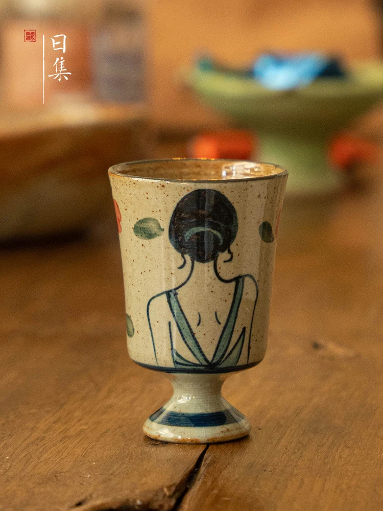 *Jingdezhen High Temperature Underglaze Color Mug Retro Clay Ceramic Water Cup Cultural And Creative New Milk Cup
*Jingdezhen High Temperature Underglaze Color Mug Retro Clay Ceramic Water Cup Cultural And Creative New Milk Cup