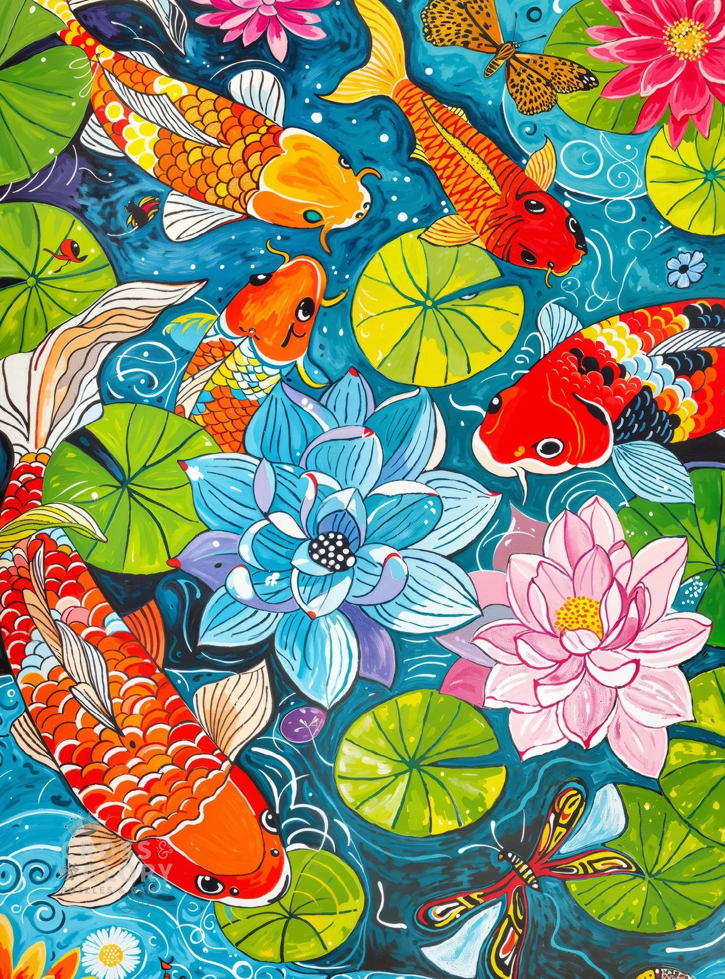 500/1000/1200/2000 PCS Jigsaw Puzzles Green Lotus Vibrant Fish Scenery Family Activity Games for Gameroom Bedroom Home Decor
500/1000/1200/2000 PCS Jigsaw Puzzles Green Lotus Vibrant Fish Scenery Family Activity Games for Gameroom Bedroom Home Decor
