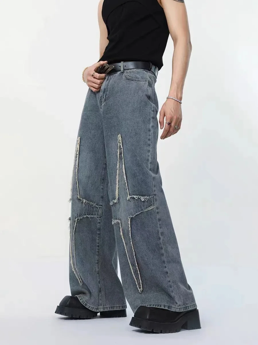 ADCOUTBREAK high quality Pants men straight jeans for man unisex fashion loose jean
ADCOUTBREAK high quality Pants men straight jeans for man unisex fashion loose jean