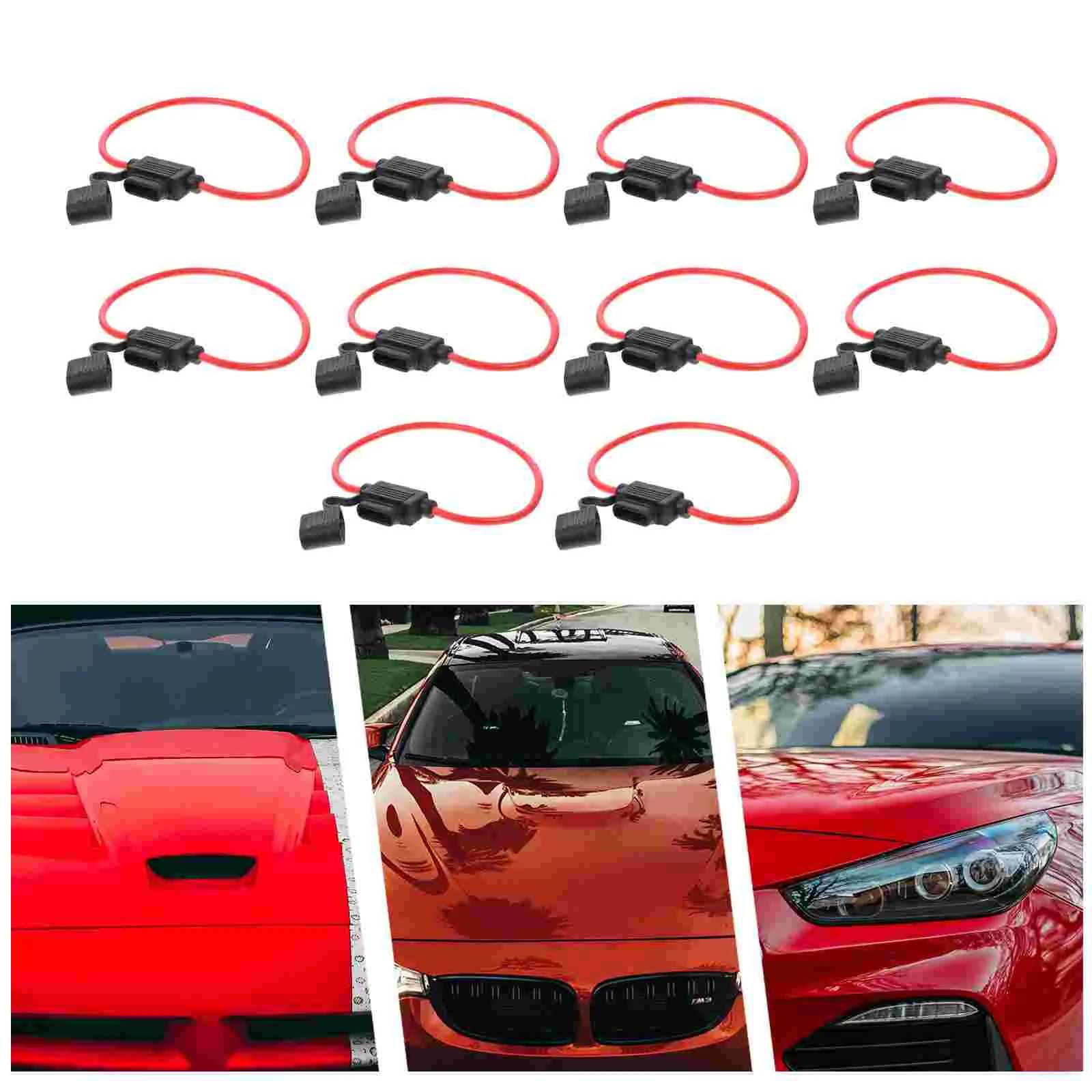 10pcs 40A In-line Small Fuse Holder for Car Boat Truck Auto 12 AWG Cable 40A fuse holder Car fuse holder
10pcs 40A In-line Small Fuse Holder for Car Boat Truck Auto 12 AWG Cable 40A fuse holder Car fuse holder