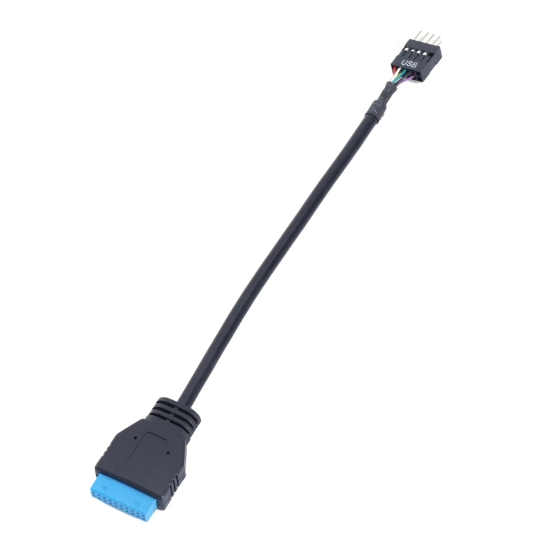 20-контактный 19-контактный разъем USB «мама» на 9-контактный разъем USB 2.0 «папа» Кабельные адаптеры для материнской платы
20-контактный 19-контактный разъем USB «мама» на 9-контактный разъем USB 2.0 «папа» Кабельные адаптеры для материнской платы