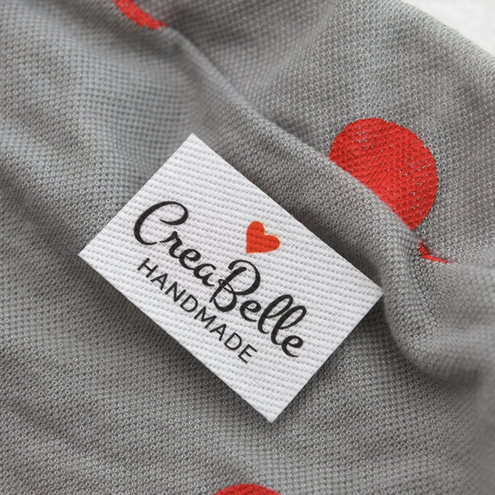 Custom Personalized Cotton Labels - Square Corner 30x20mm 100PCS/Set (Iron On & Sew On) for Fashion, Home Textiles & DIY Crafts
Custom Personalized Cotton Labels - Square Corner 30x20mm 100PCS/Set (Iron On & Sew On) for Fashion, Home Textiles & DIY Crafts