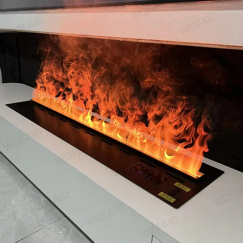 Commercial Water Vapor Fireplace System - APP Remote Control Fireplace , IP65 & Child Safe, for Hotel Lobby/Exhibition Hall
Commercial Water Vapor Fireplace System - APP Remote Control Fireplace , IP65 & Child Safe, for Hotel Lobby/Exhibition Hall