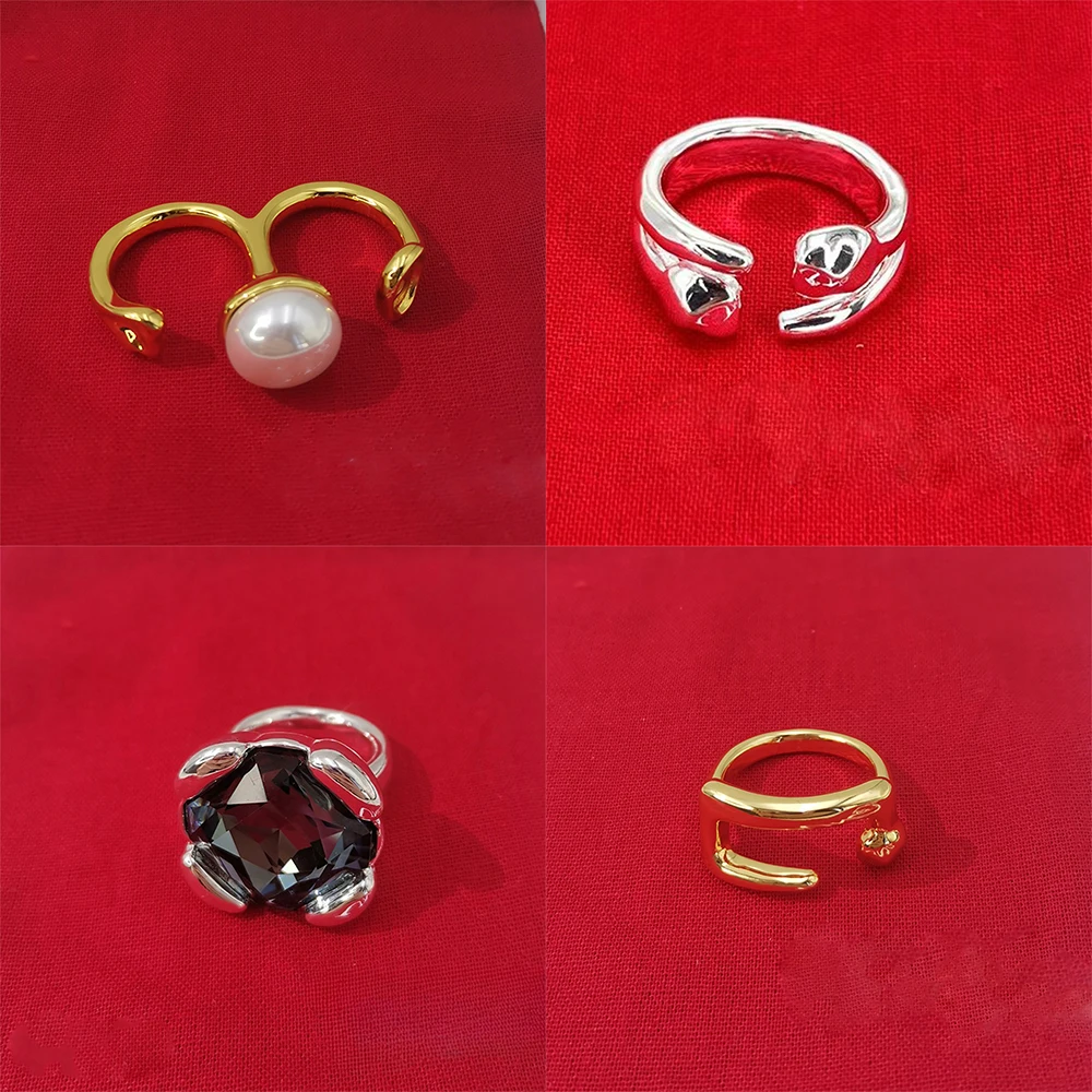 New white pearl personalized three-layer design gold ring romantic accessory
New white pearl personalized three-layer design gold ring romantic accessory