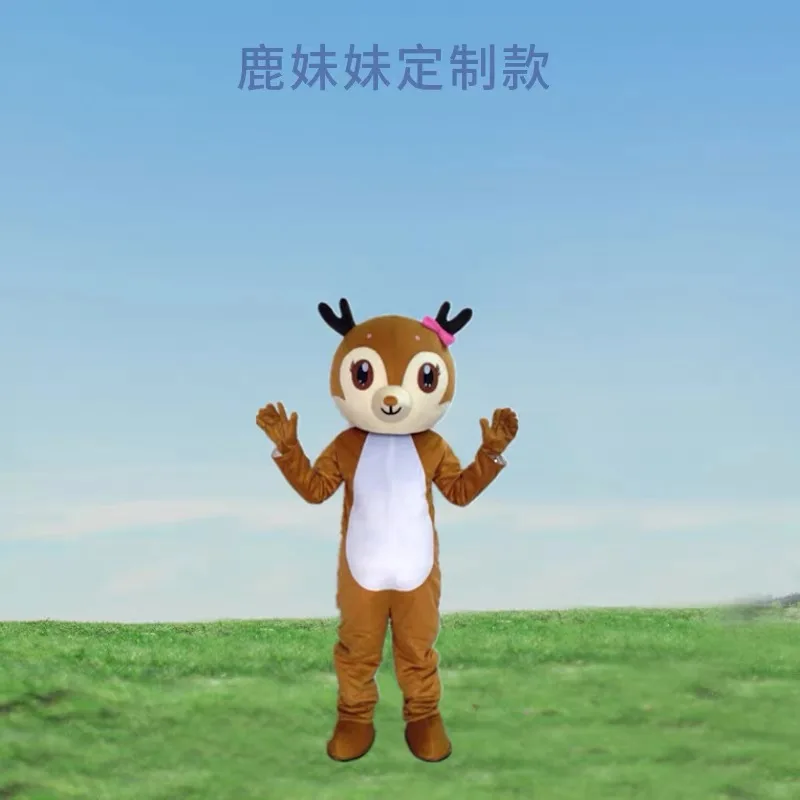 New Adult Halloween Christmas Cute Girl Deer Mascotte Fancy Dress Cartoon Mascot Costume Plush Fancy Dress Mascot Costume
New Adult Halloween Christmas Cute Girl Deer Mascotte Fancy Dress Cartoon Mascot Costume Plush Fancy Dress Mascot Costume