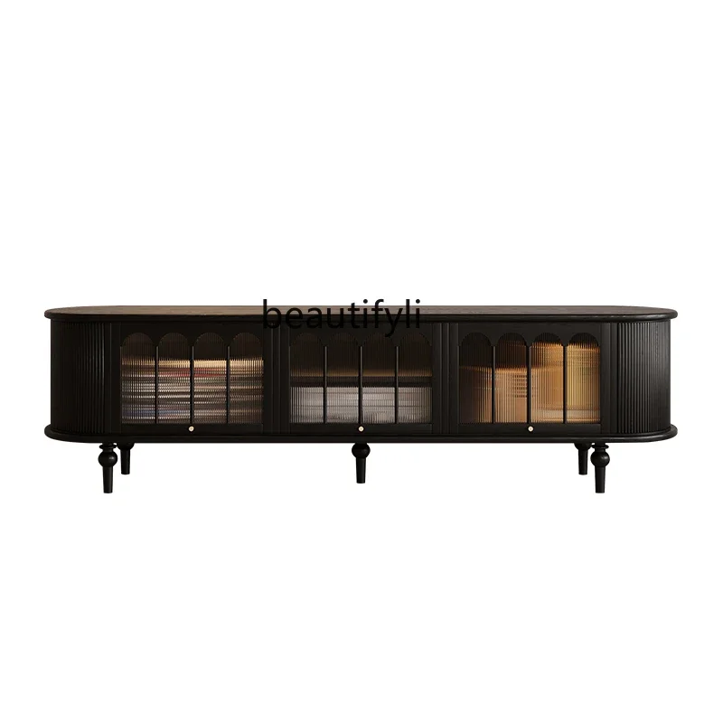 P French retro solid wood TV cabinet living room floor cabinet American small apartment new floor
P French retro solid wood TV cabinet living room floor cabinet American small apartment new floor
