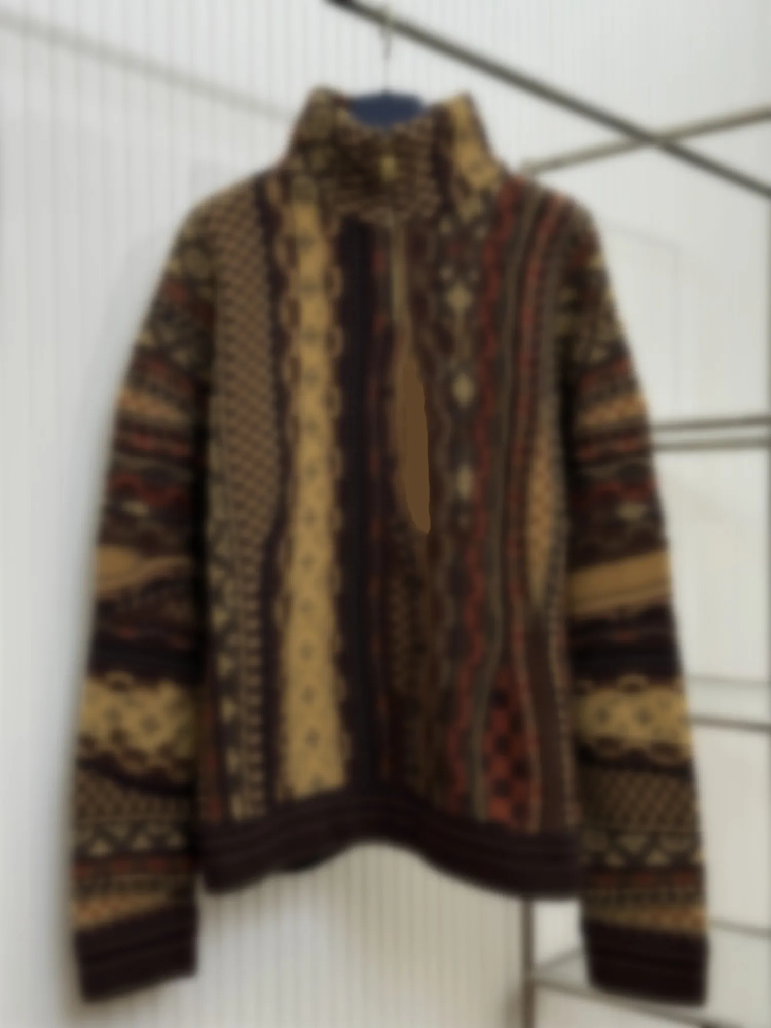 Faionable Floral Contrast Color Knitted Stand Collar Jaet f Zip Autumn Winter Men Women Sweater Versatile Warmth Outer...
Faionable Floral Contrast Color Knitted Stand Collar Jaet f Zip Autumn Winter Men Women Sweater Versatile Warmth Outer...