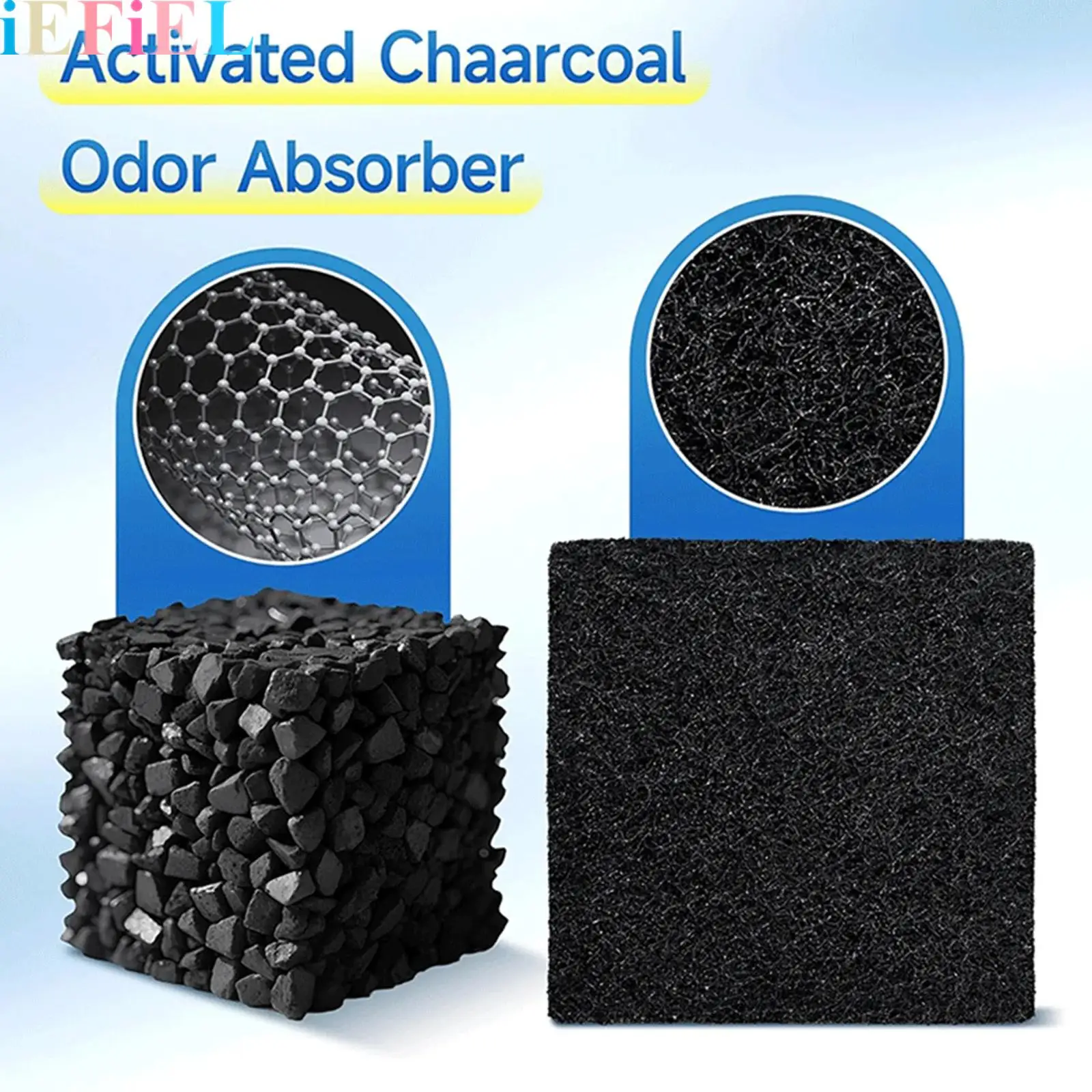20Pcs Odor Absorbing Filter Refills Activated Charcoal Deodorizer with Built-in Filter Compartment Compatible Garbage Cans
20Pcs Odor Absorbing Filter Refills Activated Charcoal Deodorizer with Built-in Filter Compartment Compatible Garbage Cans