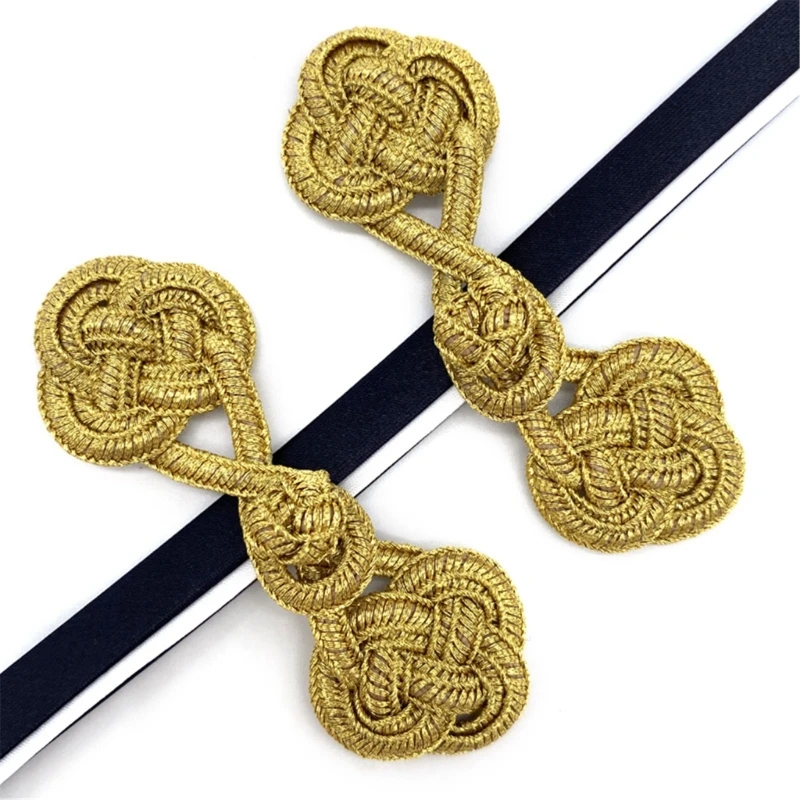 652F Closure Sewing Button Chinese Knot Disc Buckle Buttons for Suit Dance National Dress Cheongsam Cloak Ornament
652F Closure Sewing Button Chinese Knot Disc Buckle Buttons for Suit Dance National Dress Cheongsam Cloak Ornament