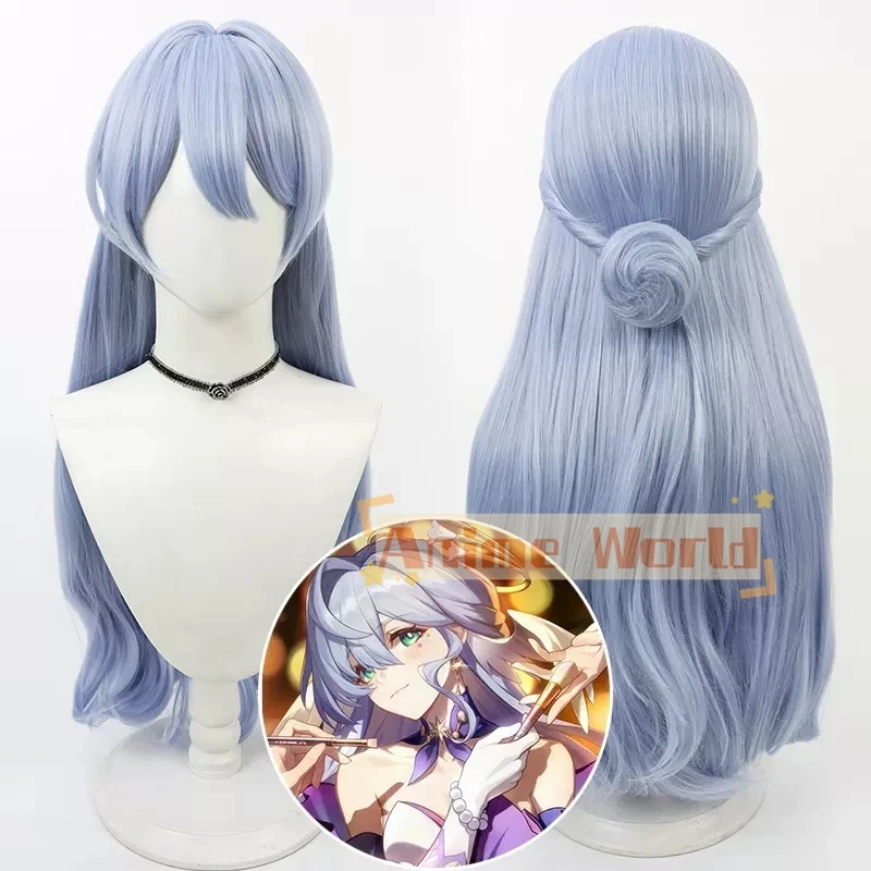 Game Honkai: Star Rail Robin Cosplay Wig Women Heat Resistant Long Purple Hair Robin Cosplay Wig with Free Wig Cap
Game Honkai: Star Rail Robin Cosplay Wig Women Heat Resistant Long Purple Hair Robin Cosplay Wig with Free Wig Cap