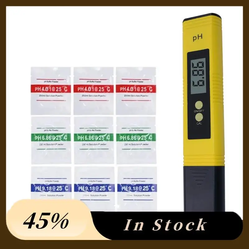 Water Quality Tester Digital Measuring Range PH Test Pen For Swimming Pool Aquarium 1Set
Water Quality Tester Digital Measuring Range PH Test Pen For Swimming Pool Aquarium 1Set