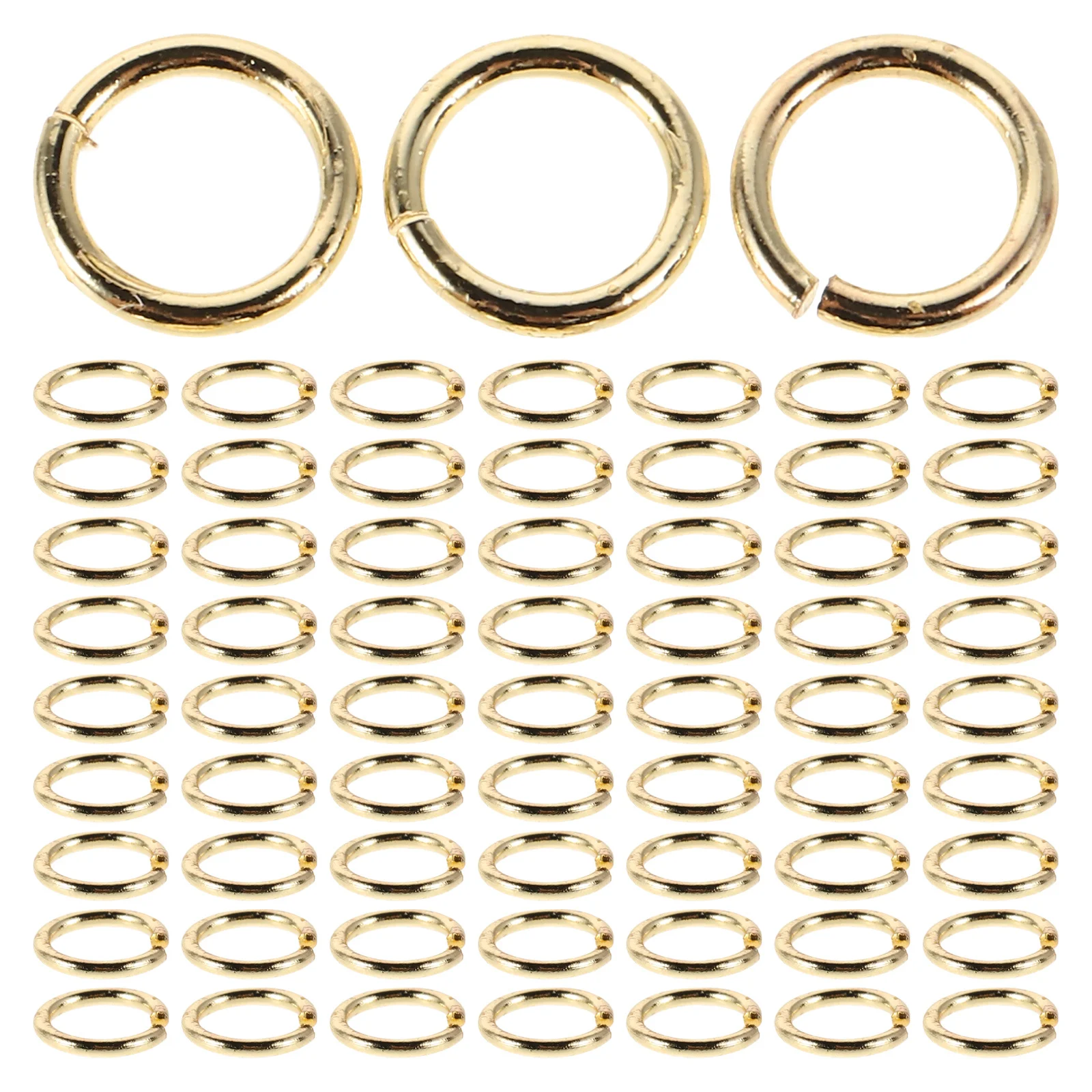 100Pcs Open Jump Rings Metal Connectors Essential for DIY Jewelry Making Necklace Bracelet Crafting Jewelry Accessories Supplies
100Pcs Open Jump Rings Metal Connectors Essential for DIY Jewelry Making Necklace Bracelet Crafting Jewelry Accessories Supplies