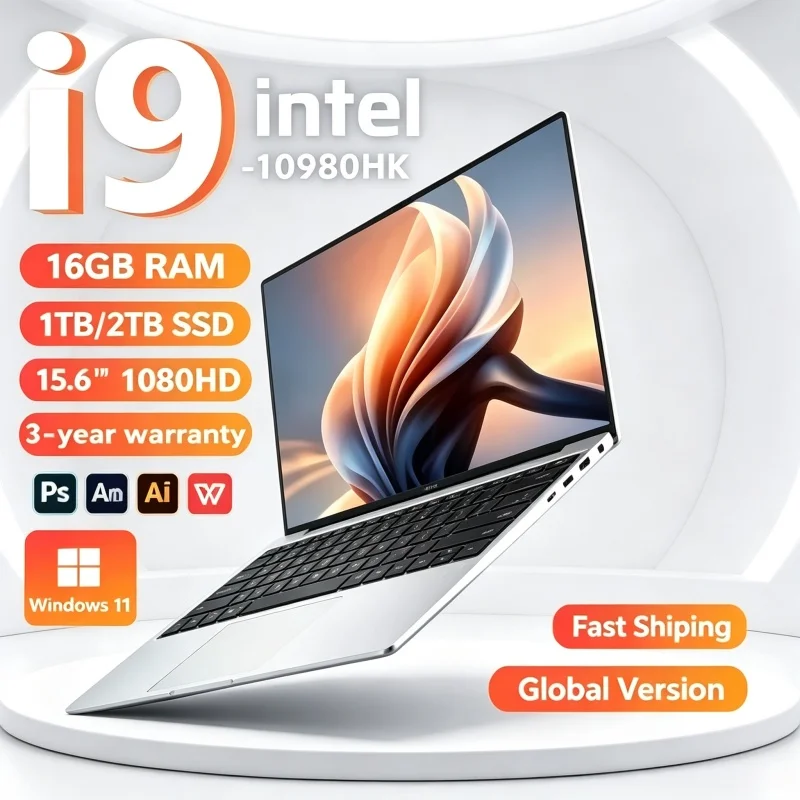 2026 New Hot Intel i9 10980HK Notebook 14.1" Ultra Thin 120Hz FHD IPS 16/32GB RAM 2TB SSD
2026 New Hot Intel i9 10980HK Notebook 14.1" Ultra Thin 120Hz FHD IPS 16/32GB RAM 2TB SSD