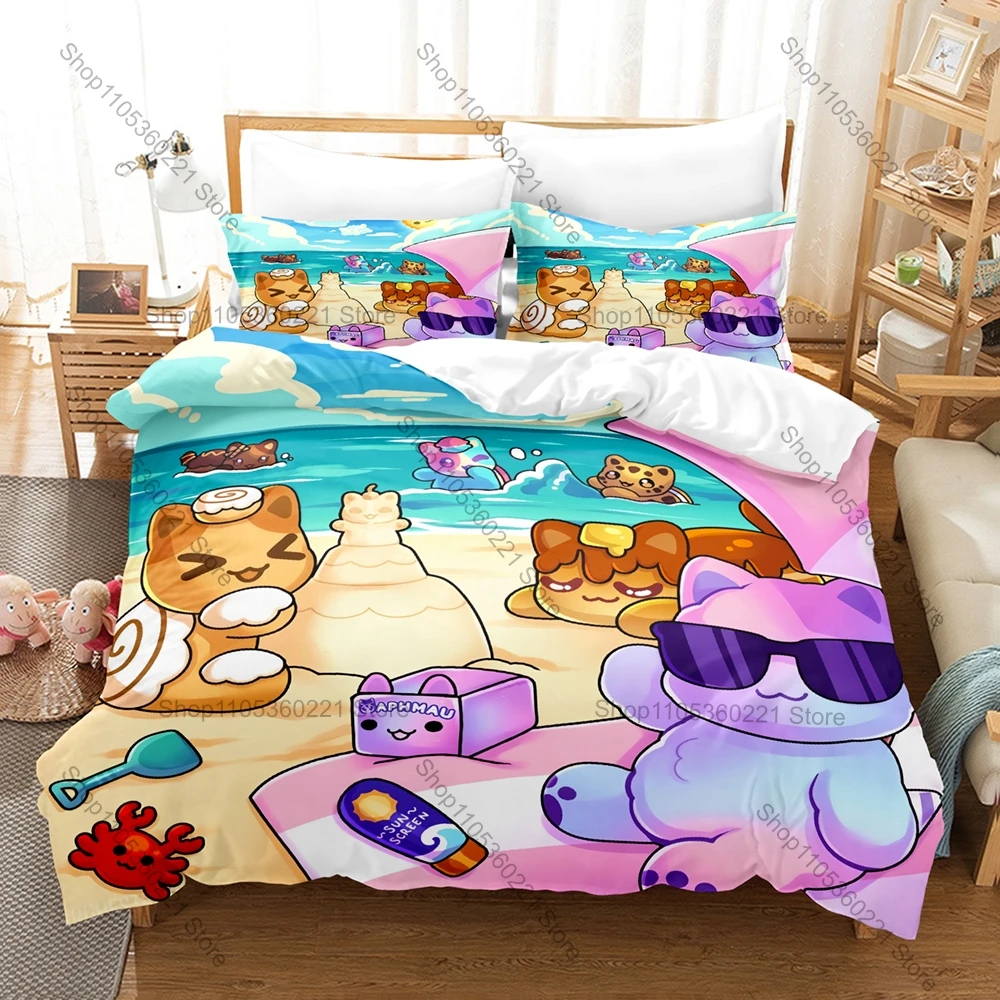 Kawaii Aphmau Gaming Bedding Set 3 Pieces Kawaii Quilt Cover Set Breathable Bedclothes for Boys Girls Fans Gift Home Textile
Kawaii Aphmau Gaming Bedding Set 3 Pieces Kawaii Quilt Cover Set Breathable Bedclothes for Boys Girls Fans Gift Home Textile