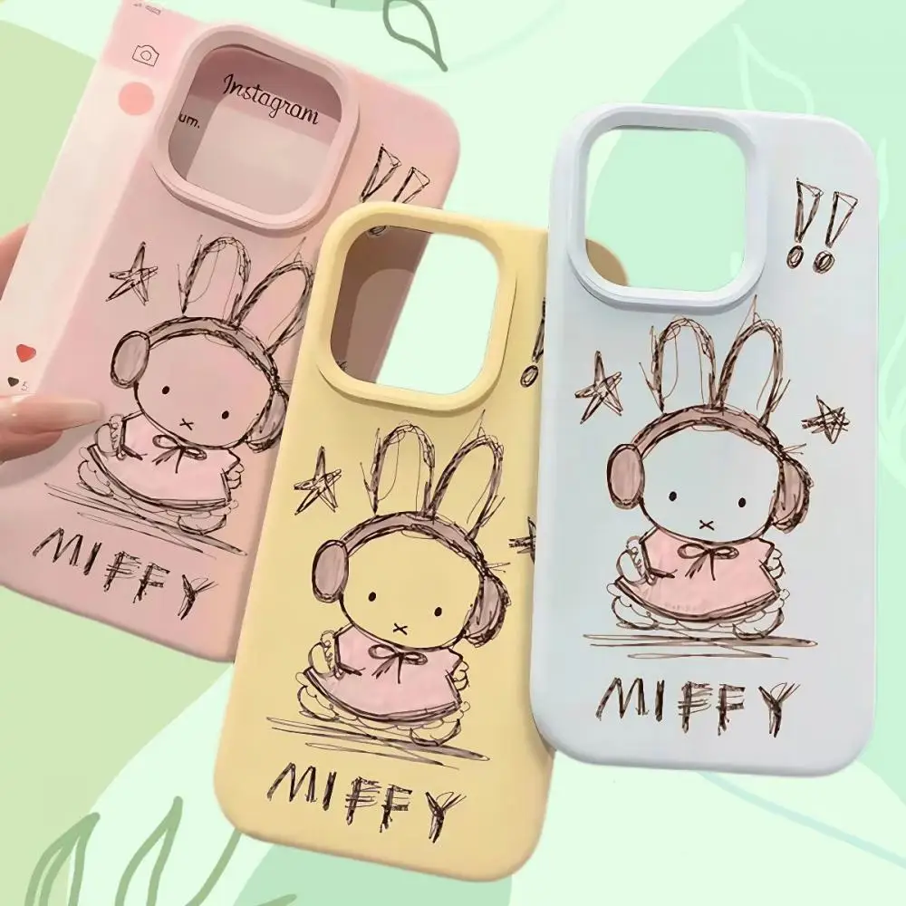 Новый чехол для телефона Miffy подходит для iPhone 11-16 Promax, пылезащитный защитный чехол для телефона с рисунком от падения и пыли.
Новый чехол для телефона Miffy подходит для iPhone 11-16 Promax, пылезащитный защитный чехол для телефона с рисунком от падения и пыли.