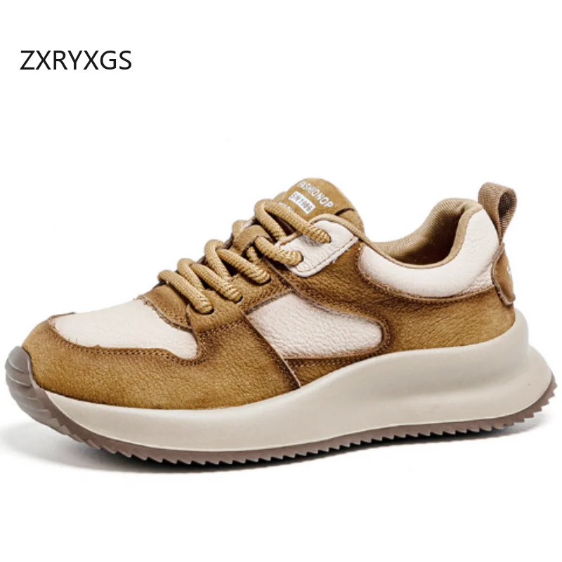 ZXRYXGS 2025 кроссовки из натуральной кожи с перекрестными ремешками, удобные модные повседневные кроссовки на плоской подошве, модная обувь
ZXRYXGS 2025 кроссовки из натуральной кожи с перекрестными ремешками, удобные модные повседневные кроссовки на плоской подошве, модная обувь