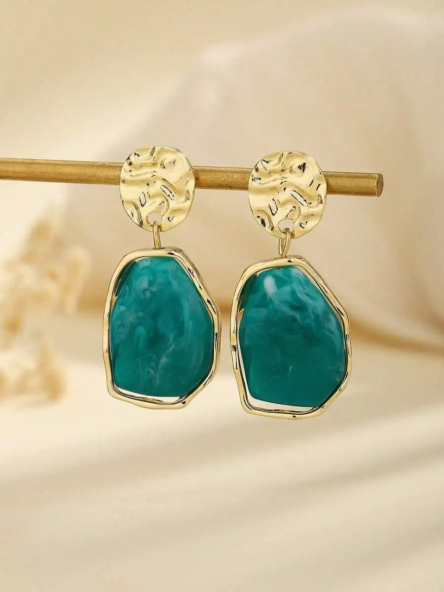 Bohemian Style Resin Drop Earrings For Women
Bohemian Style Resin Drop Earrings For Women