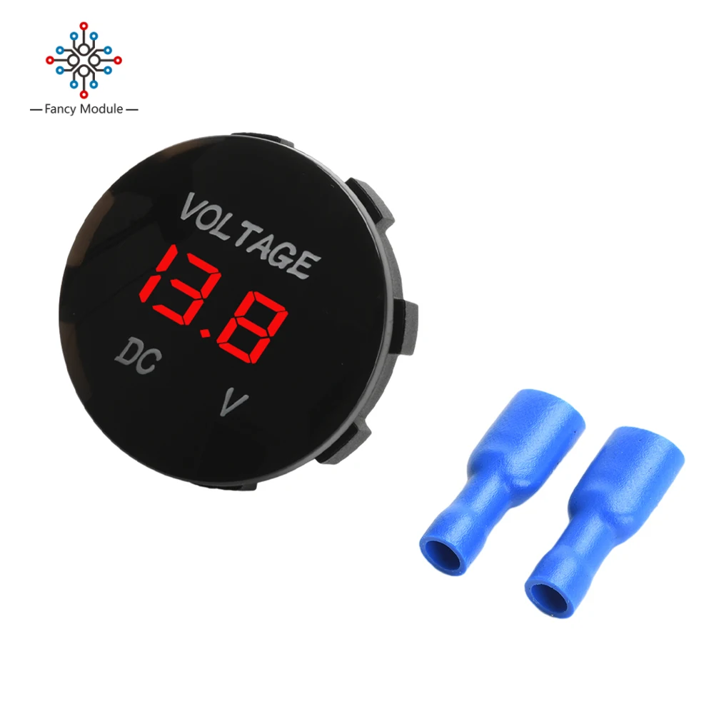 DC5V-48V Digital Voltage Meter Mini Car Motorcycle Voltmeter Voltage Tester Monitor Waterproof LED Panel Display Voltmeter
DC5V-48V Digital Voltage Meter Mini Car Motorcycle Voltmeter Voltage Tester Monitor Waterproof LED Panel Display Voltmeter