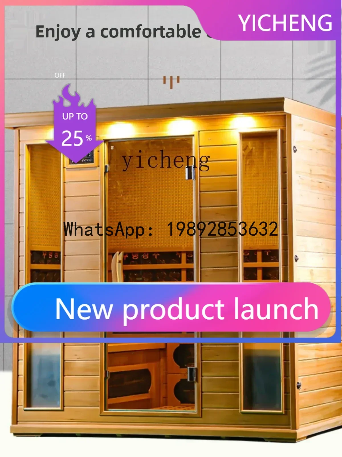 Паровая сауна-кабина AA Family Tourmaline Four Six Eight для детоксикации тела в салонах красоты
Паровая сауна-кабина AA Family Tourmaline Four Six Eight для детоксикации тела в салонах красоты