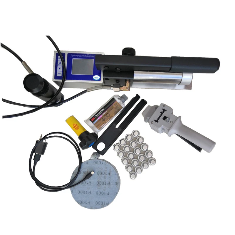 LCD Digital Display Puller Adhesion Tester (Pull Method) for Coating
LCD Digital Display Puller Adhesion Tester (Pull Method) for Coating