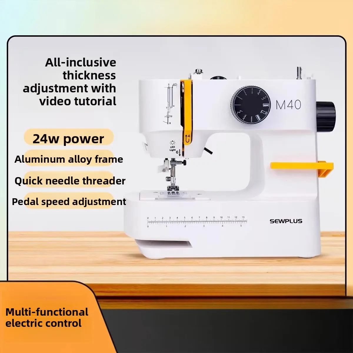 Small household automatic multi-function electric sewing machine for thick household sewing machine desktop portable
Small household automatic multi-function electric sewing machine for thick household sewing machine desktop portable