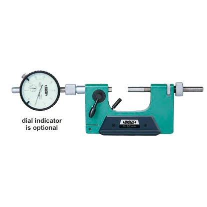 2184-200W Metal Dial Snap Gage Measuring Range 150-200mm Resolution 0.01mm Accuracy 0.01mm (Indicator Not Included)
2184-200W Metal Dial Snap Gage Measuring Range 150-200mm Resolution 0.01mm Accuracy 0.01mm (Indicator Not Included)