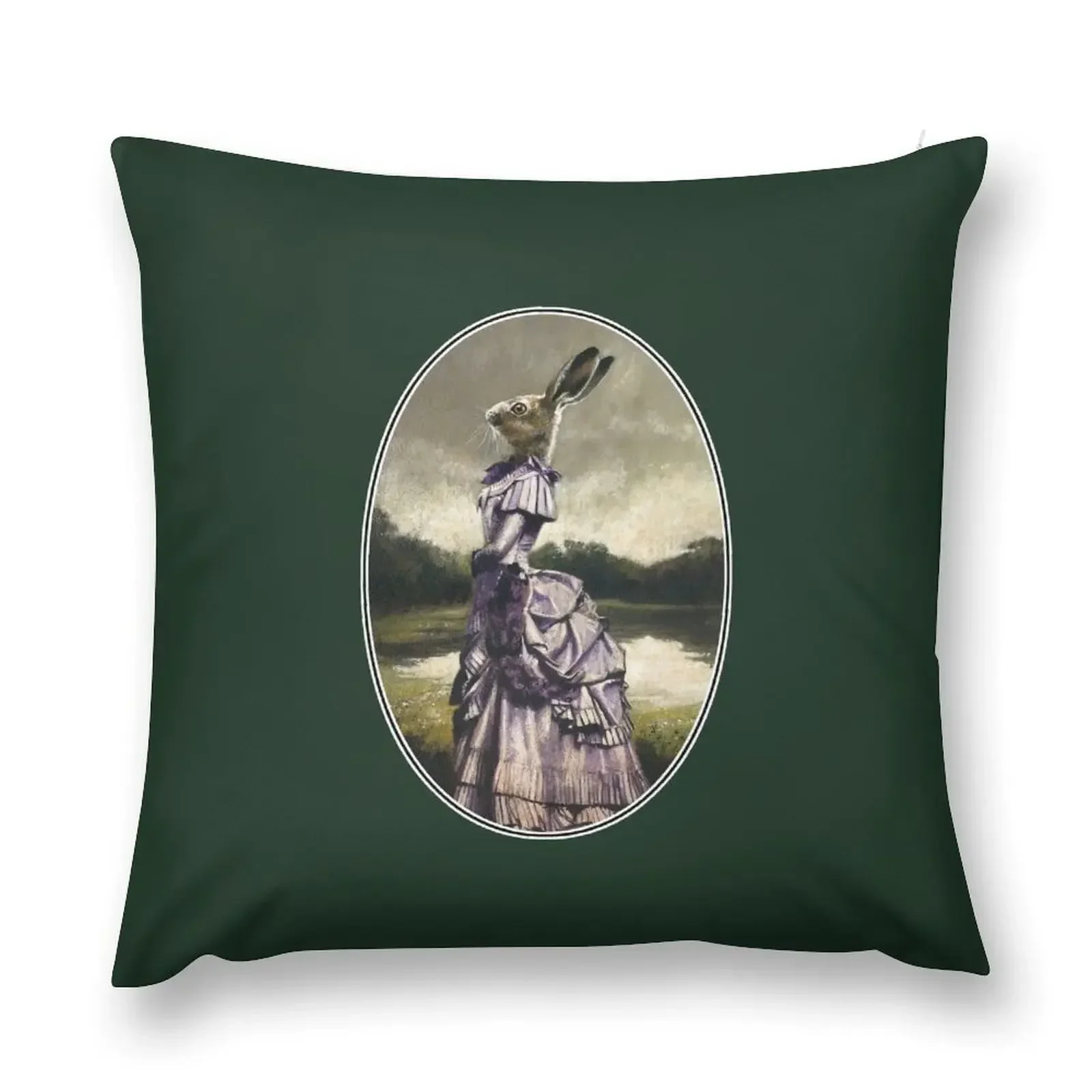 Victorian Hare Lady Oval Design Throw Pillow Decorative pillow case Throw Pillow Cushions Home Decor
Victorian Hare Lady Oval Design Throw Pillow Decorative pillow case Throw Pillow Cushions Home Decor