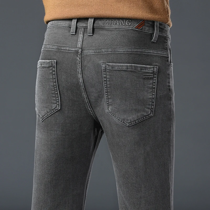 2026 Men's Fashion Lyocell Material Spring Casual Elastic GreyTrousers Classic Straight Business Work Vintage Washed Denim Pants
2026 Men's Fashion Lyocell Material Spring Casual Elastic GreyTrousers Classic Straight Business Work Vintage Washed Denim Pants