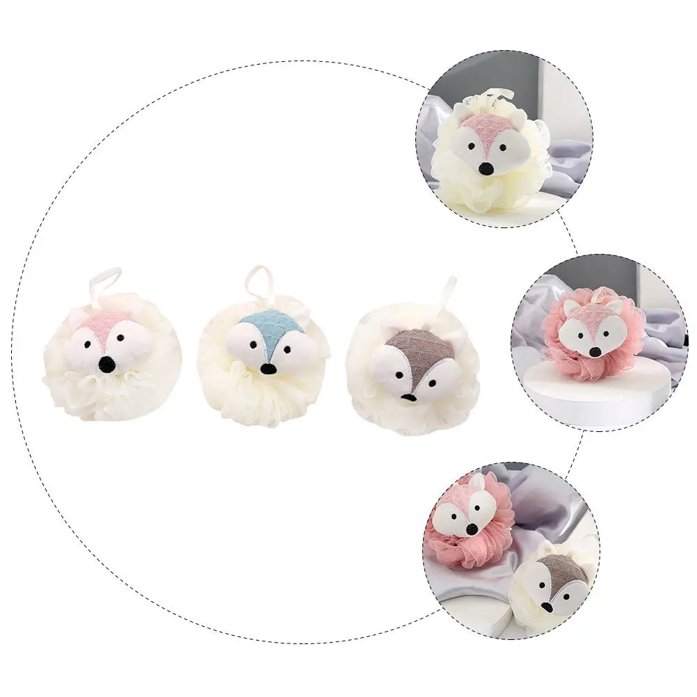 3pcs Lovely Bath Ball Premium Pe Mesh Shower Sponge Bubble Bath Cartoon Scrubber Lightweight Portable Bathroom Tool
3pcs Lovely Bath Ball Premium Pe Mesh Shower Sponge Bubble Bath Cartoon Scrubber Lightweight Portable Bathroom Tool