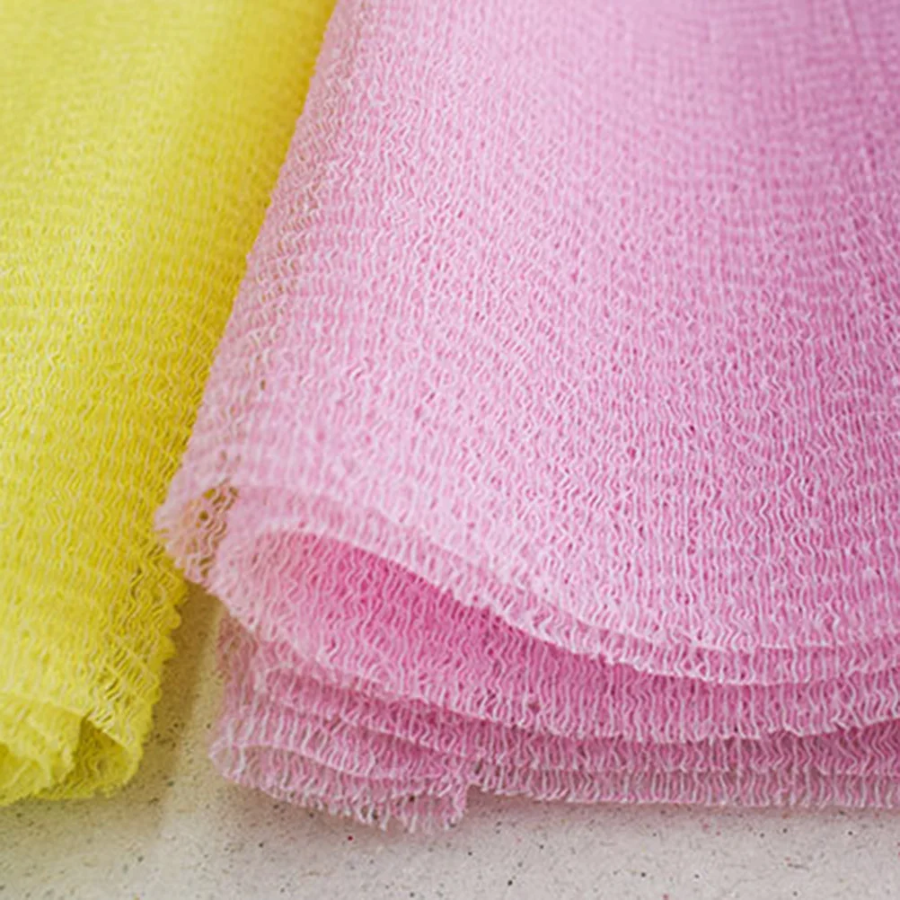 4pcs Exfoliating Bath Cloth Nylon Back Scrubber Towel For Shower Cleaning Mixed Bathing Essential Tool
4pcs Exfoliating Bath Cloth Nylon Back Scrubber Towel For Shower Cleaning Mixed Bathing Essential Tool