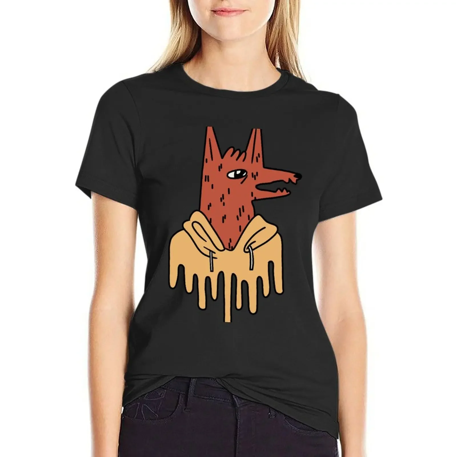 Fox in sweatshirt T-Shirt heavyweights animal print shirt for girls korean fashion Short sleeve tee t-shirts for Women pack
Fox in sweatshirt T-Shirt heavyweights animal print shirt for girls korean fashion Short sleeve tee t-shirts for Women pack