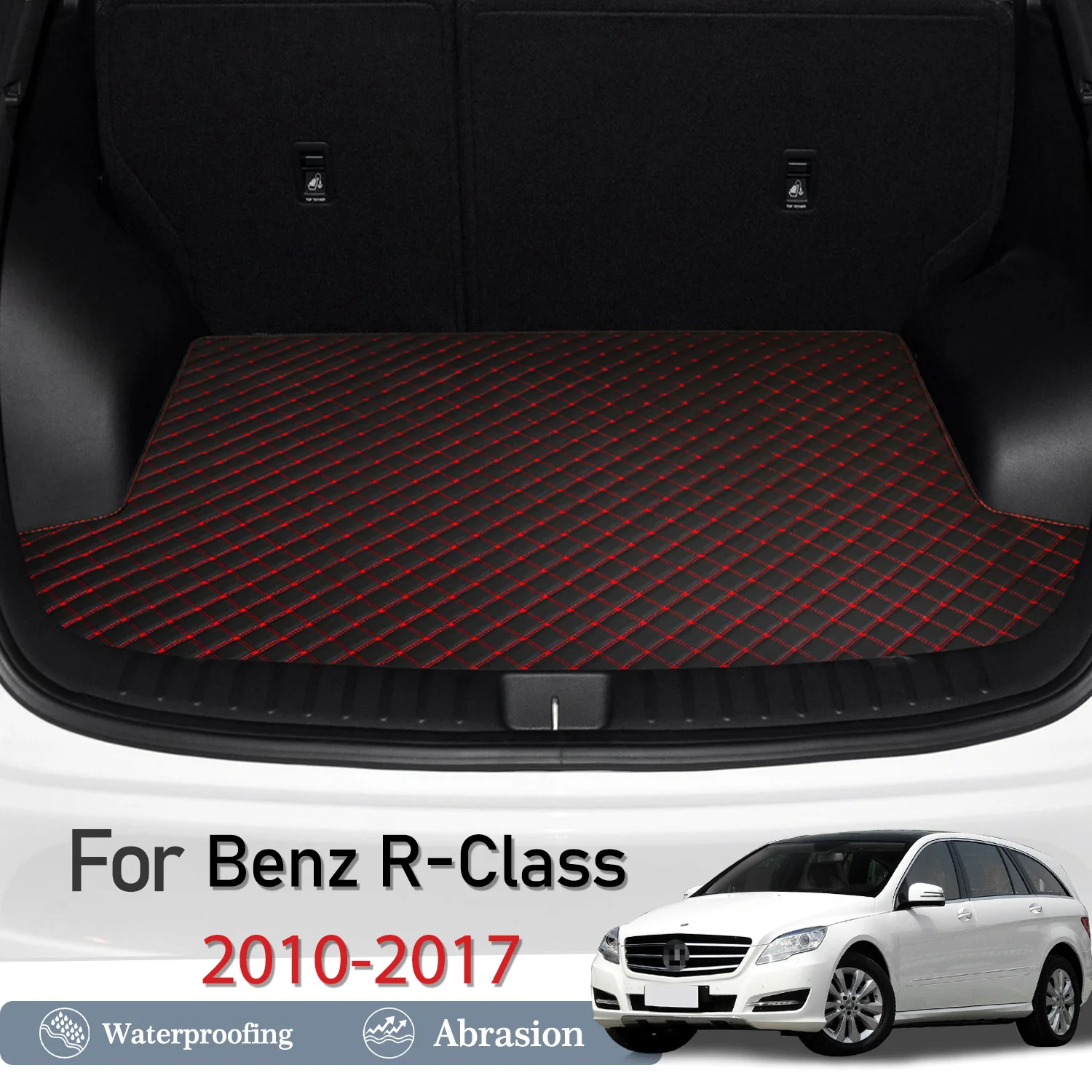 New Artificial Leather Car Trunk Mat Rear Trunk Cargo Protective Mat Car Interior Accessories For Benz R-Class 2010-2017
New Artificial Leather Car Trunk Mat Rear Trunk Cargo Protective Mat Car Interior Accessories For Benz R-Class 2010-2017