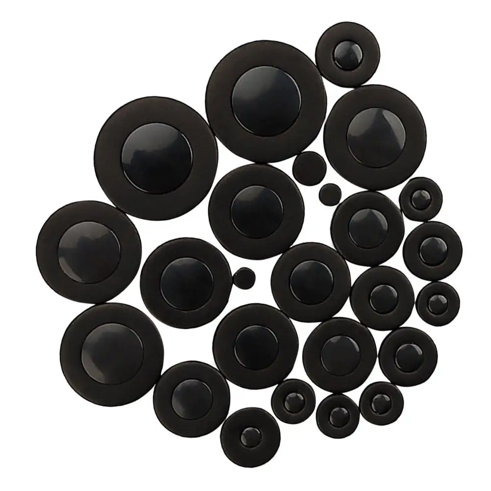 25 pcs Saxophone Key Pads Durable Black C411 Repair Parts Easy Installation Instrument Accessories Replacement Kit
25 pcs Saxophone Key Pads Durable Black C411 Repair Parts Easy Installation Instrument Accessories Replacement Kit