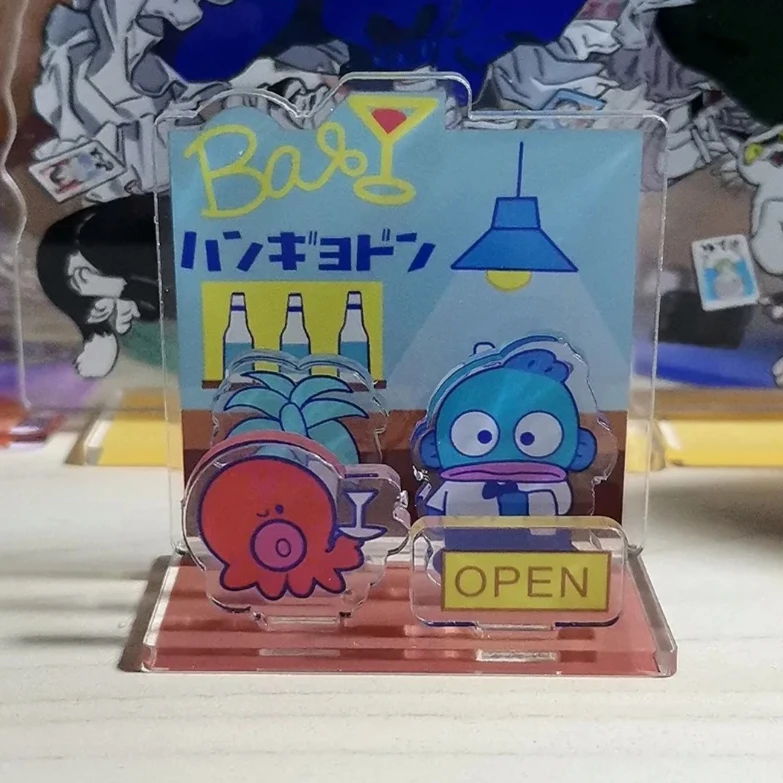Hangyodon Acrylic Stand Figure Anime Peripherals Cute Cartoon Originality Acrylic Desktop Small Ornament Display Collectibles 
Hangyodon Acrylic Stand Figure Anime Peripherals Cute Cartoon Originality Acrylic Desktop Small Ornament Display Collectibles