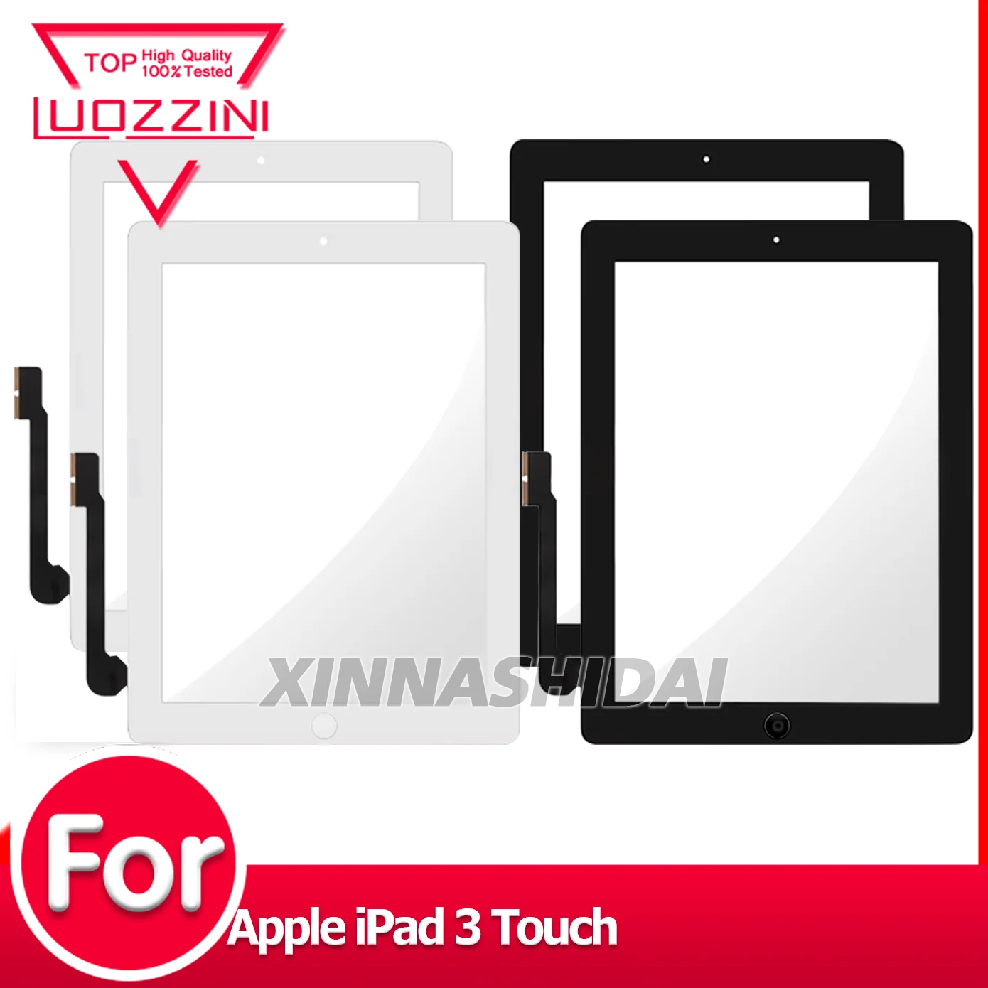 For iPad 3 A1416 A1430 A1403 Display Touch Screen Panel Digitizer Front Glass Replacement Parts
For iPad 3 A1416 A1430 A1403 Display Touch Screen Panel Digitizer Front Glass Replacement Parts