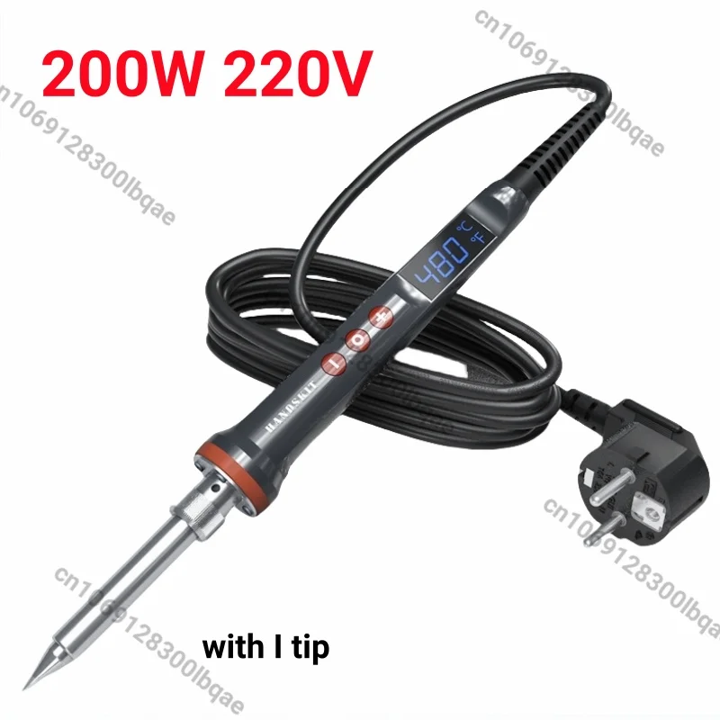 Handskit 100/200W LED Electric Soldering Iron 110/220V Temperature Adjustable With K/I/C/D Soldering Iron Tips Welding Tools Kit
Handskit 100/200W LED Electric Soldering Iron 110/220V Temperature Adjustable With K/I/C/D Soldering Iron Tips Welding Tools Kit