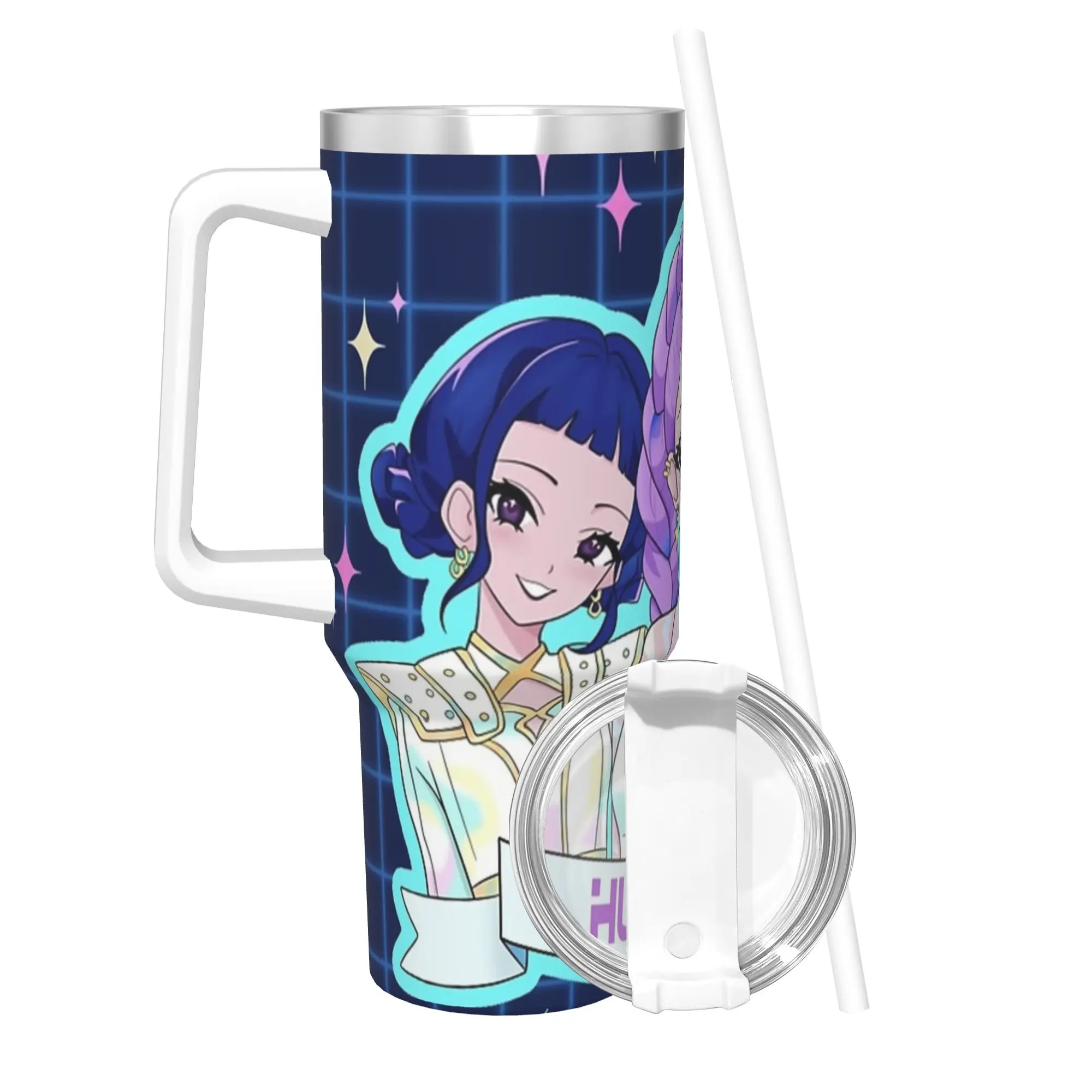 Stainless Steel Tumbler KPop Demons Hunters Huntrix Thermal Mug Insulated Cold and Hot Mugs Cup Driving Water Bottle
Stainless Steel Tumbler KPop Demons Hunters Huntrix Thermal Mug Insulated Cold and Hot Mugs Cup Driving Water Bottle