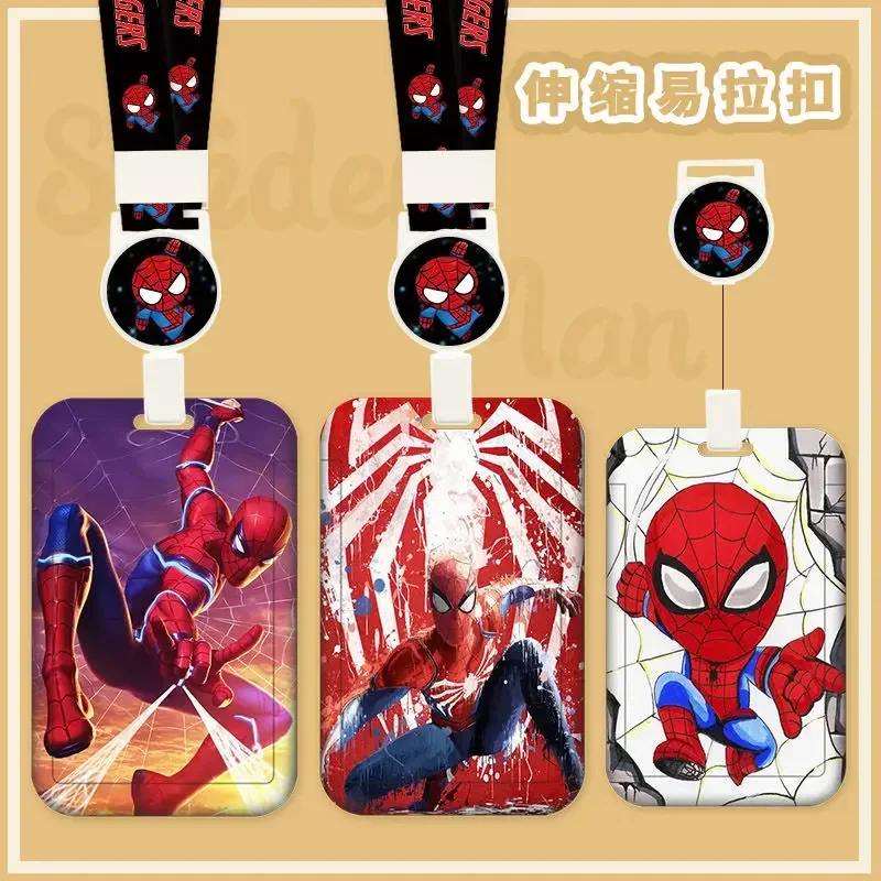 Miniso Disney Spider-Man ID card holder lanyard men's ID holder neck strap women's badge holder door card keychain card set gift
Miniso Disney Spider-Man ID card holder lanyard men's ID holder neck strap women's badge holder door card keychain card set gift