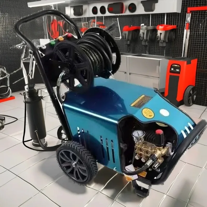 Portable High Pressure Car Washer 2.2kW 120bar Cleaning Equipment
Portable High Pressure Car Washer 2.2kW 120bar Cleaning Equipment