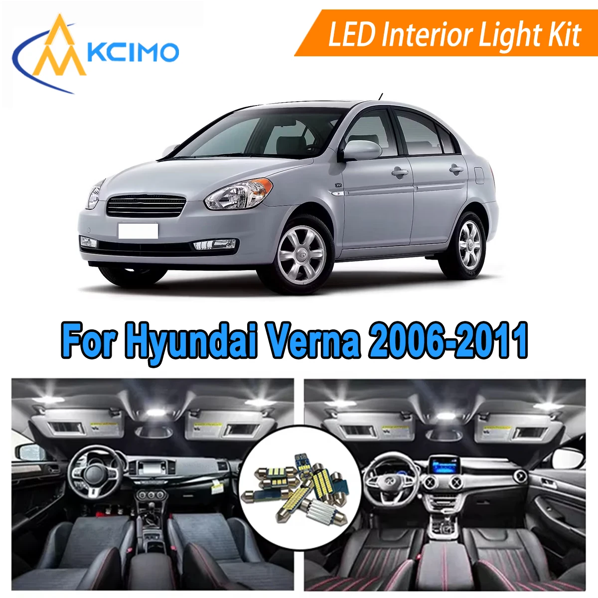 Canbus LED Interior Bulbs For Hyundai Verna 2006-2011 Car Accessories Reading Dome Light Kit
Canbus LED Interior Bulbs For Hyundai Verna 2006-2011 Car Accessories Reading Dome Light Kit