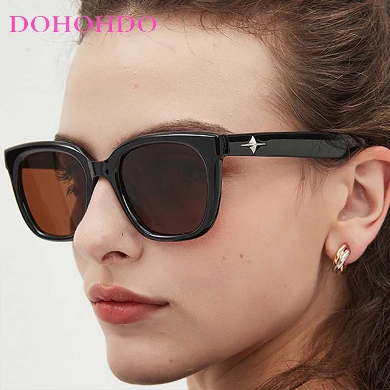 Trendy Square Frame Summer Women Sunglasses Brand Designer Luxury Star Decorate Men's Sunglass Drive Travel Shade Eyewear UV400
Trendy Square Frame Summer Women Sunglasses Brand Designer Luxury Star Decorate Men's Sunglass Drive Travel Shade Eyewear UV400