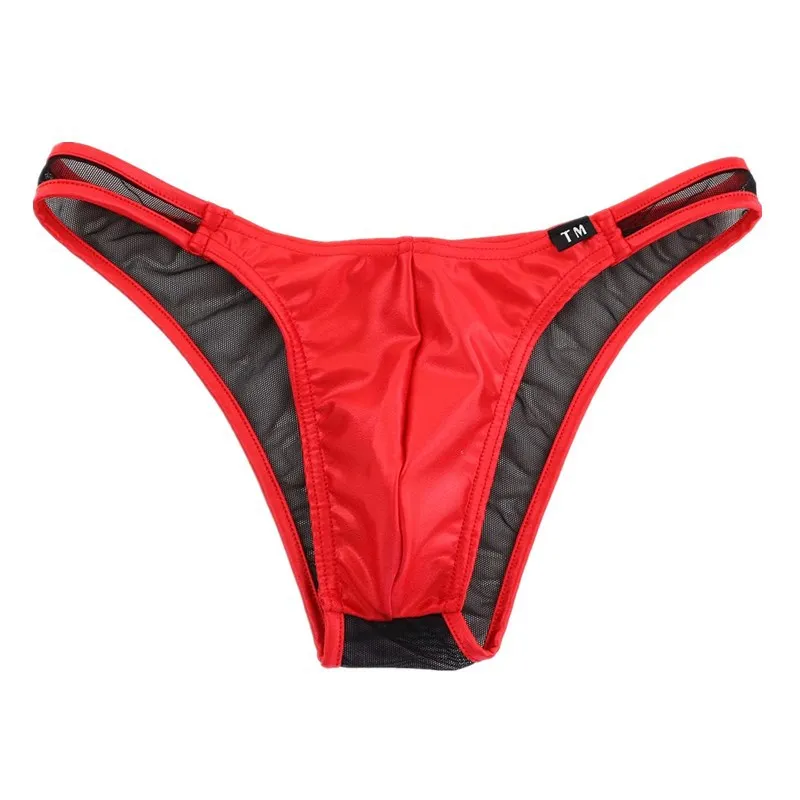Men's Low Waist Ice Silk Bikini Briefs Mesh Panel U-Pouch High Elastic Breathable Underwear
Men's Low Waist Ice Silk Bikini Briefs Mesh Panel U-Pouch High Elastic Breathable Underwear